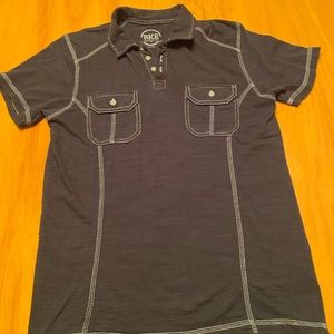 Pull over short sleeve shirt
